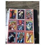 Binder Full of Collectible Trading Cards - Sturgis - Marvel - Teenage Ninja Mutant Turtles - Roger Rabbit -.E.T. - Dragon Lance - Batman and More - see pictures