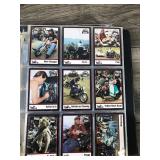 Binder Full of Collectible Trading Cards - Sturgis - Marvel - Teenage Ninja Mutant Turtles - Roger Rabbit -.E.T. - Dragon Lance - Batman and More - see pictures