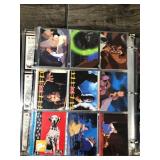 Binder Full of Collectible Trading Cards - Sturgis - Marvel - Teenage Ninja Mutant Turtles - Roger Rabbit -.E.T. - Dragon Lance - Batman and More - see pictures