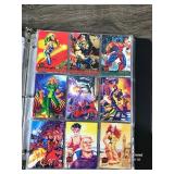 Binder Full of Collectible Trading Cards - Sturgis - Marvel - Teenage Ninja Mutant Turtles - Roger Rabbit -.E.T. - Dragon Lance - Batman and More - see pictures