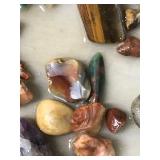 Lot of Collectible Rocks with Agates