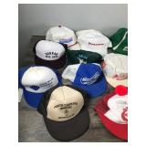 Lot of Vintage Hats - Dairy Queen - Jack Daniels - Peterbilt - Schlitz (We Fest 1983) - Firestone - 3M and More