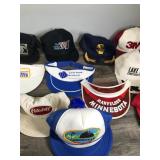 Lot of Vintage Hats - Dairy Queen - Jack Daniels - Peterbilt - Schlitz (We Fest 1983) - Firestone - 3M and More