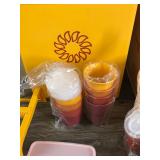 Lot of Vintage Tupperware - The Tupper Ware in the Front of the box is a set and it’s never been used (has original box and Manual)