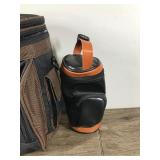 Cooltech Golf Cooler Bag Mini Ice Chest Drink Holder Insulated Thermal Brown