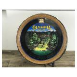 Vintage Olympia Beer Lighted Beer Sign - “Ask For Oly”