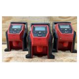 Milwaukee Compact Inflator Cat No. 2475-20 lot of 3 (Tool Only)