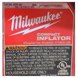 Milwaukee Compact Inflator Cat No. 2475-20 lot of 3 (Tool Only)