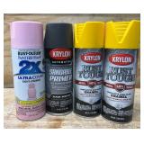 Spray Paint lot of 4