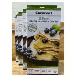 Cuisinart 8-Piece Griddle Breakfast & Crepe Set lot of 4