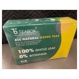 Teabox All Natural Green Teas - 100 Tea Bags, Whole Leaf