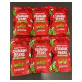 The Only Bean Crunchy Roasted Edamame Beans - Sriracha (Lot of 6)