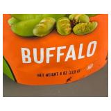 The Only Bean Crunchy Roasted Edamame Beans Buffalo 4 oz - 6 Bags