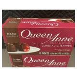 Queen Anne Cordial Cherries Dark Chocolate 3 Boxes 10ct ea, Best by Mar 2025