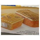 Hostess Zingers Iced Vanilla Cake with Creamy Filling - 2 Boxes (6 Bars/Box, 3 Packs)