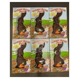 Palmer Carrot Patch Pete 6-Box Set - Decorated Milk Chocolate Bunnies (3 oz Each)