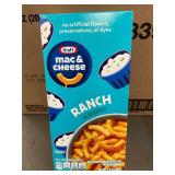Kraft Mac & Cheese Ranch-flavored 12 x 7.25 oz Cartons