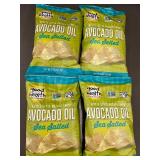 Good Health Avocado Oil Sea Salted Kettle Style Potato Chips 5 oz (4 Bags)