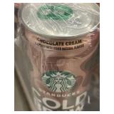 Starbucks Cold Brew 11oz Cans 12-Pack - Vanilla Sweet Cream, Salted Caramel, Chocolate