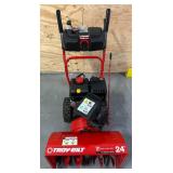 Troy-bilt 24 in. Two-Stage 208cc Electric Start Self Propelled Gas Snow Blower Storm 2410