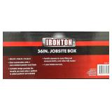 Ironton Jobsite Box, 36in. x 16in. #113848 Msrp $289.99