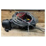 Ultra-Tow 12 Volt DC-Powered Off-Road Vehicle Winch, 12,000-Lb. Capacity, Galvanized Wire Rope #4995869 Msrp $389.99