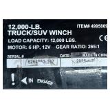 Ultra-Tow 12 Volt DC-Powered Off-Road Vehicle Winch, 12,000-Lb. Capacity, Galvanized Wire Rope #4995869 Msrp $389.99