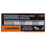 Ultra-Tow Portable Handheld 24V DC Battery-Operated Winch, 1100-Lb. Line Pull, 24 Max. Volts, 30 Amps #5989495 Msrp $429.99