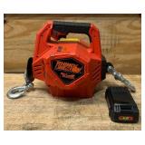 Mile Marker Rhino Pull 1000 24 Volt DC Portable Winch, 1,000-Lb. Capacity, 39ft. Synthetic Rope, Model# 71-1000 #112397 Msrp $629.00