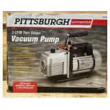 Pittsburgh 3 CFM Two Stage Vacuum Pump