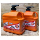 Fast Orange Pumice Hand Cleaner 64oz lot of 2