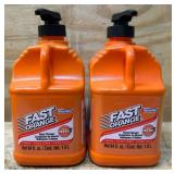 Fast Orange Pumice Hand Cleaner 64oz lot of 2