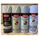Krylon Fusion/Color Maxx lot of 4