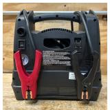 Schumacher Instant Power Portable Jump Starter with Air Compressor and Light, 12 Volts, 1200 Peak Amps, Model# SJ1332 #81698 Msrp $199.99