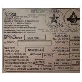 *SunStar Infrared Heater, 80000 BTU SG8-N5E