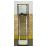 3 Tier Glass Displat Shelf w Lighting