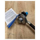 low-pressure propane regulator and hose kit