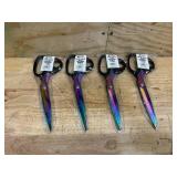 Extra Long Professional Tailor Scissors Stainless Steel Sewing Shears with Iridescent Blades 10.25 Titanium Plated Tailoring Scissors for Dressmak