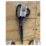 Extra Long Professional Tailor Scissors Stainless Steel Sewing Shears with Iridescent Blades 10.25 Titanium Plated Tailoring Scissors for Dressmak