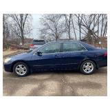 2006 HONDA ACCORD EX W/LEATHER (NO RESERVE)
