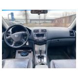 2006 HONDA ACCORD EX W/LEATHER (NO RESERVE)