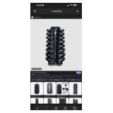 ITKO Model 826VDR8 8-Pair Vertical Dumbbell Rack - Commercial Gym Equipment