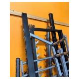 Matrix Magnum Commercial Smith Machine & Olympic Power Rack Combo - Pull-Up Bars - Gym Quality