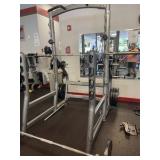Matrix Magnum Commercial Smith Machine & Olympic Power Rack Combo - Pull-Up Bars - Gym Quality