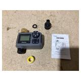 Insoma Sprinkler Timer with Brass Swivel, Programmable Water Timer for Outdoor Garden Hose, Hose Timers with Rain Delay/Manual/Auto Mode, Drip Irrigation and Lawn Watering System, 1 Outlet (Used)