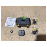 Insoma 2 Zones Smart Water Timer Brass Inlet, Sprinkler Timer for Garden Hose, APP Remote Control WiFi Hose Timers with Gateway, Voice Control with Alexa, Rain Delay and Manual Mode for Yard Lawn Wate
