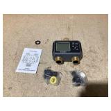 Insoma Brass Inlet 2 Zones Manual Water Timer