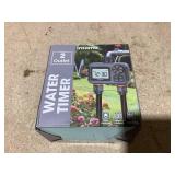 Insoma 2 Zone Sprinkler Timer, SGW06 Programmable Water Timer for Garden Hose with 2 Outlets, 1-7 Days Rain Delay Manual Automatic Drip (Used)