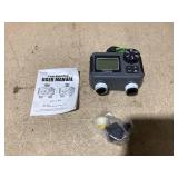 Insoma 2 Zone Sprinkler Timer, SGW06 Programmable Water Timer for Garden Hose with 2 Outlets, 1-7 Days Rain Delay Manual Automatic Drip (Used)