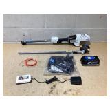 HART 40V Brushless 15" String Trimmer Kit- Attachment Capable (1) 4Ah Battery (1) Charger
